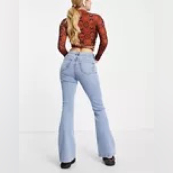 Topshop Jamie Flare Jeans - Picture 4 of 15